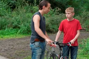 o garoto da bicicleta