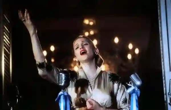 Madonna Dont Cry For Me Argentina Del 1996 Delantera