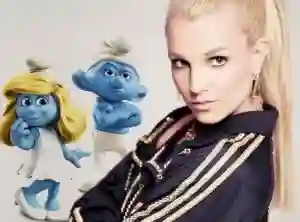 britney os smurfs 2013 papo de cinema