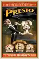 presto poster papo de cinema