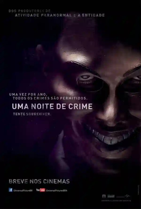 CARTAZ UMA NOITE DE CRIME 1
