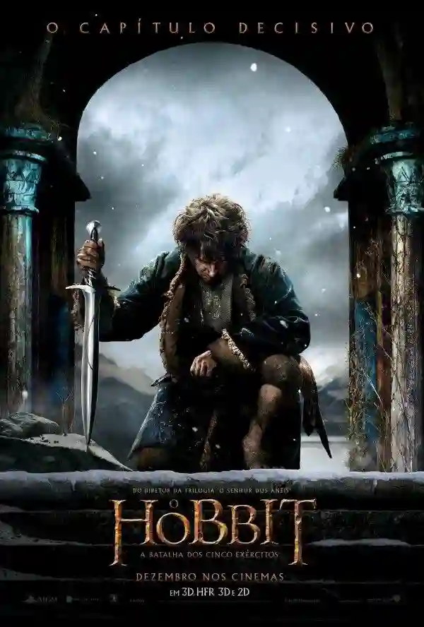 20140819 poster o hobbit a batalha dos cinco exercitos