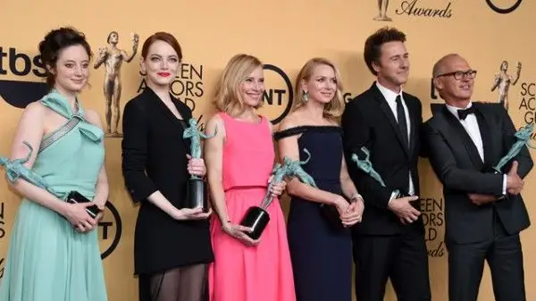 21st Annual Screen Actors Guild Awards - Press Room 20150126 birdman cast sag awards 2015 papo de cinema