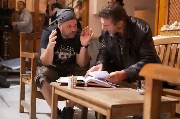 Olivier Megaton fala com exclusividade sobre Busca Implacável 3 2 20150519 olivier megaton and liam neeson papo de cinema