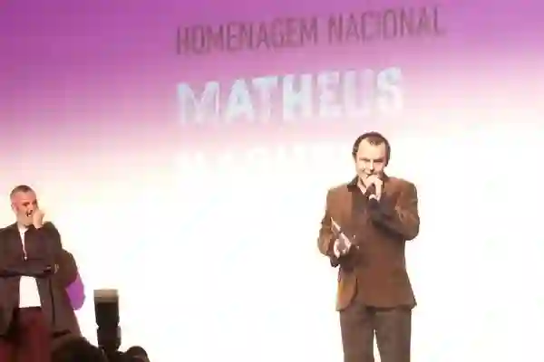 Matheus Nachtergaele recebe homenagem no 22º Festival de Vitória 2 Matheus Nachtergaele recebe prêmio em Vitória - Foto: Rodrigo de Oliveira