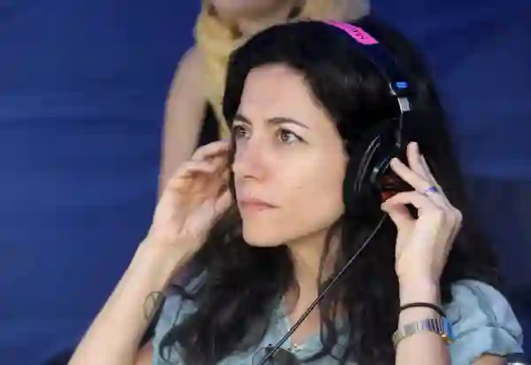 Marina Person e os segredos de Califórnia 3 No set de filmagens de California