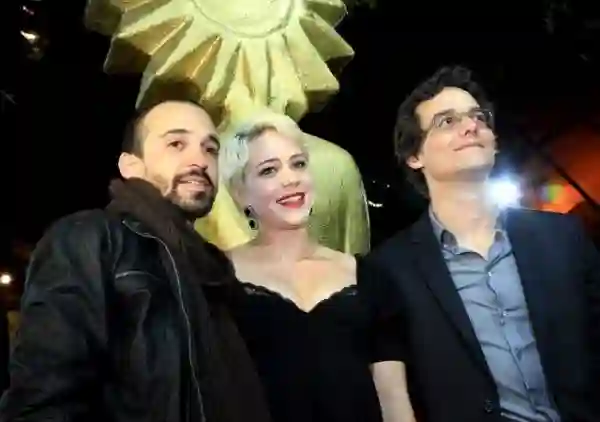 Divinas Divas + Redemoinho + Elis + Sob Pressão + Maresia :: Entrevista exclusiva com Júlio Andrade 3 Julio Andrade, Leandra Leal e Wagner Moura no Festival de Gramado