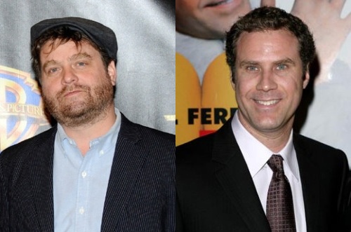 Zach Galifianakis and Will Ferrell