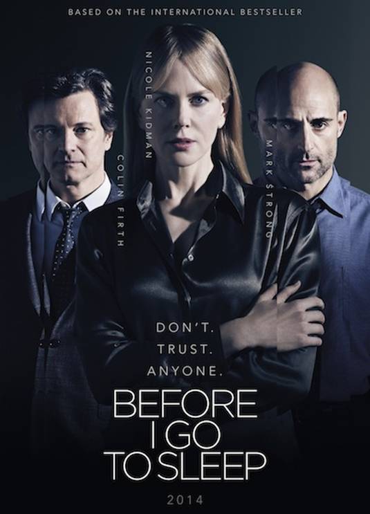 BEFORE I GO TO SLEEP Poster