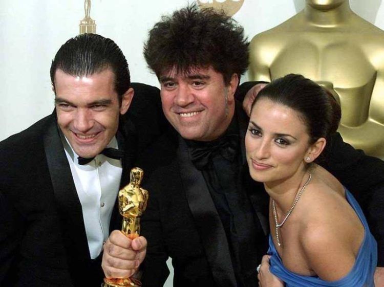 20180417 antonio banderas pedro almodovar e penelope cruz papo de cinema