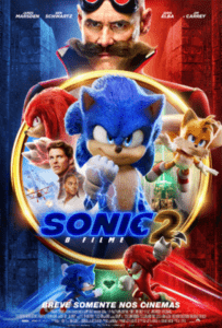 20220325 sonic 2 papo de cinema cartaz