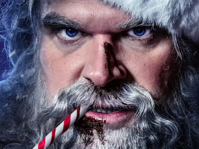 Noite Infeliz :: David Harbour Vive Um Papai Noel Bom De Briga. Confira ...