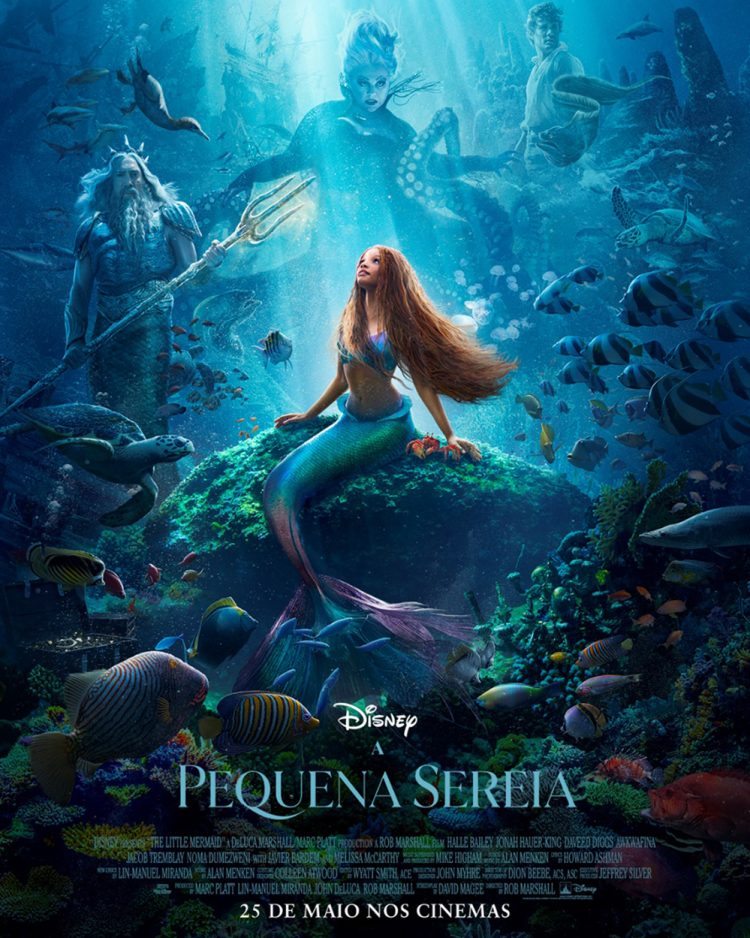 20230313 a pequena sereia papo de cinema cartaz 999