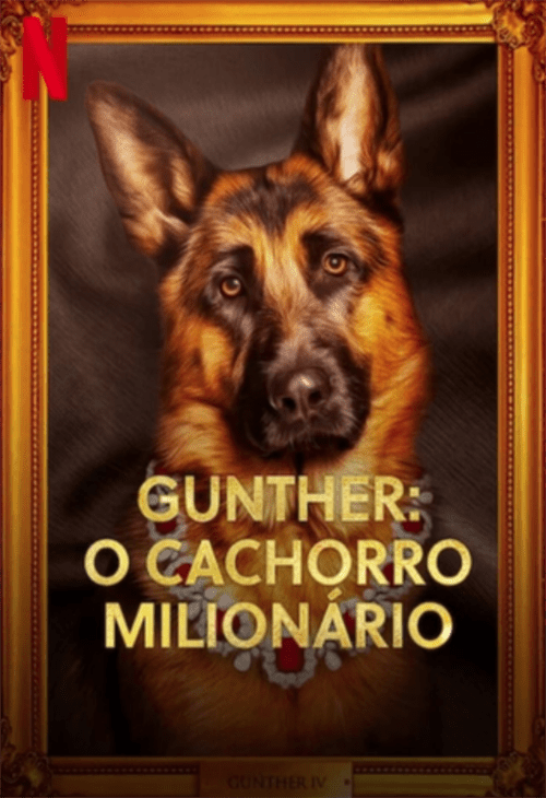 20230320 gunther o cachorro milionario papo de cinema cartaz teaser