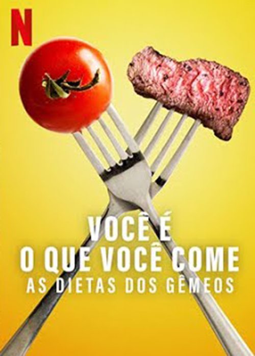 20240104 voce e o que voce come as dietas dos gemeos papo de cinema cartaz teaser