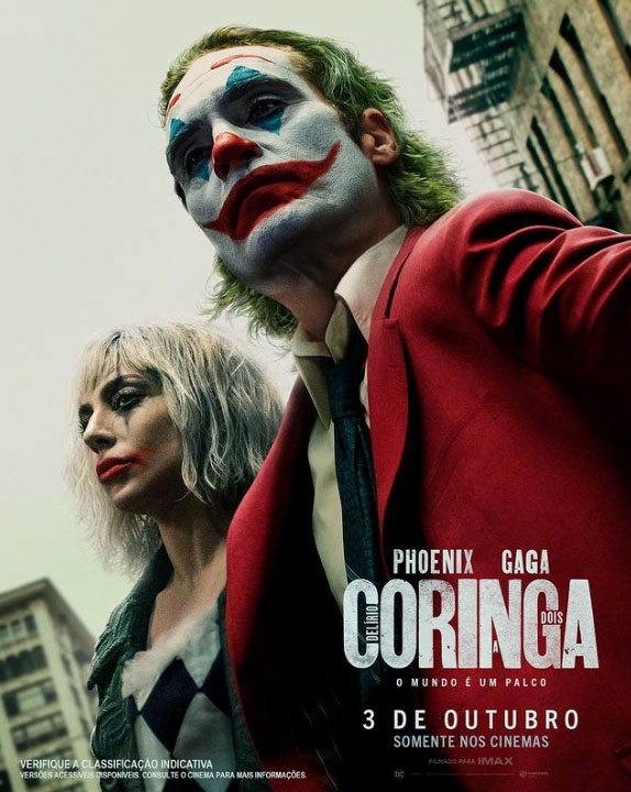 20241001 coringa delirio a dois poster papo de cinema