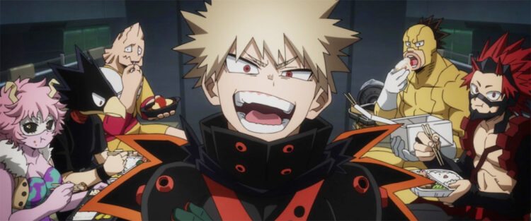 Cena de My Hero Academia: Agora é a Sua Vez