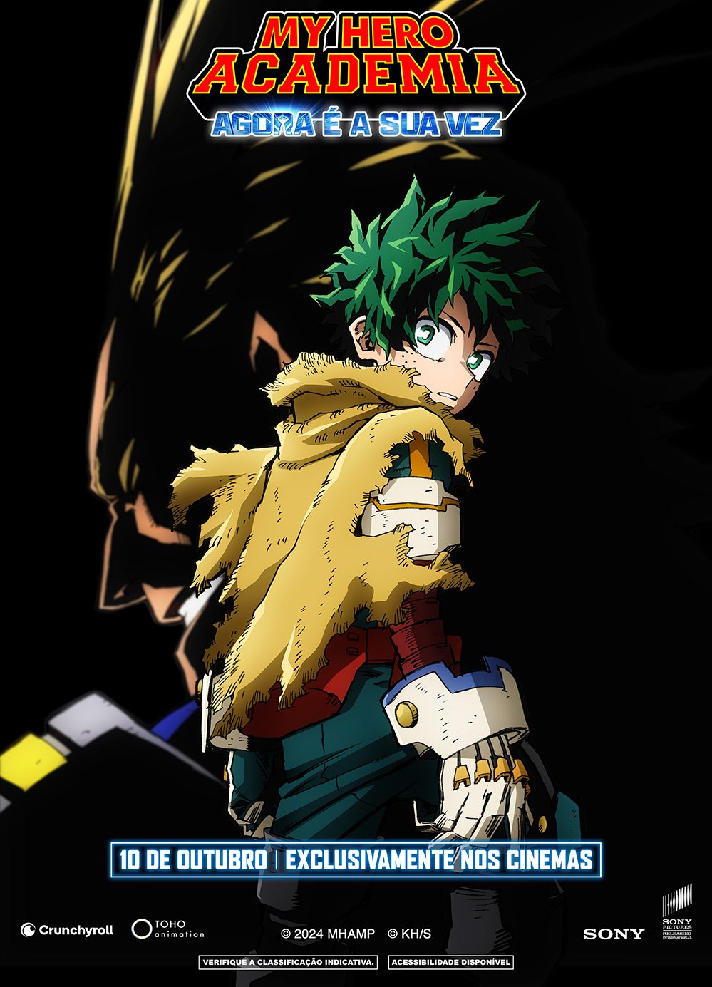 Cartaz de My Hero Academia: Agora é a Sua Vez