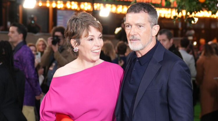 Banderas e Olivia, estrelas de Paddington: Uma Aventura na Floresta