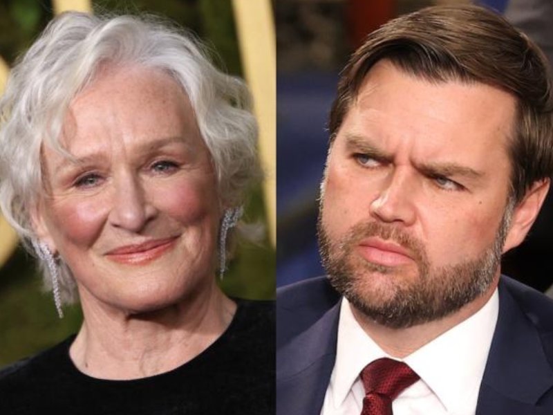 Glenn Close :: Atriz comenta mudança de “personalidade” do vice-presidente dos EUA