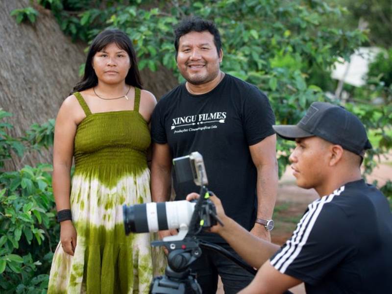 Gente do Xingu :: Série do Coletivo Kuikuro inicia filmagens com equipe 70% indígena