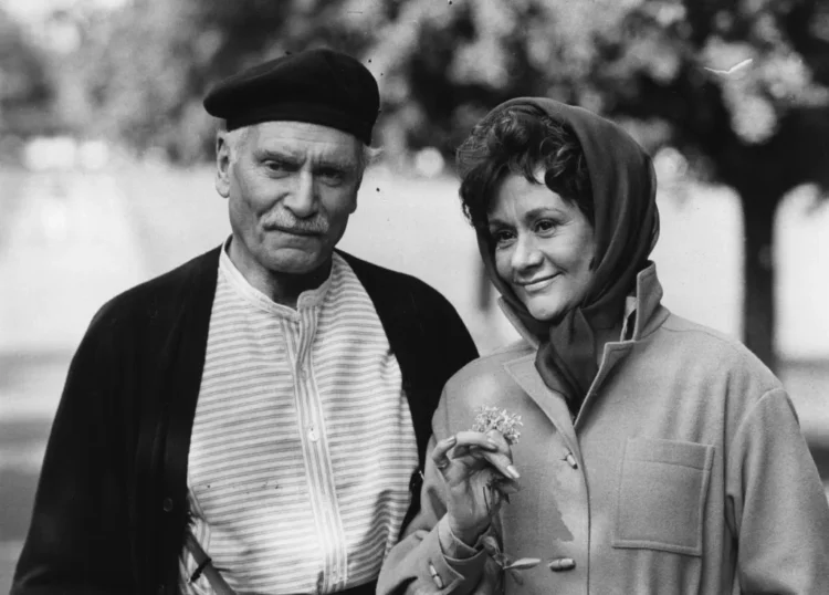 Lawrence Olivier e Joana Plowright. Foto/Getty Images